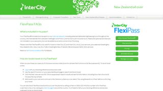 New Zealand Bus Pass | FlexiPass FAQs - InterCity