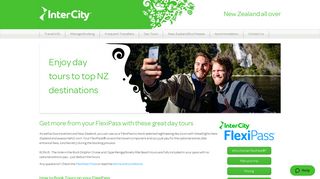 New Zealand Bus Tours & Bus Passes | InterCity FlexiPass