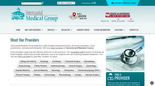 Meet Our Providers | Intercoastal Medical Group