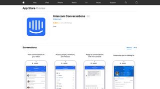 Intercom Conversations on the App Store - iTunes - Apple