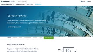 Talent Network - CareerBuilder for Employers