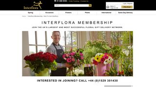 Florist Membership - Interflora
