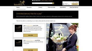 Interflora Delivery Pass
