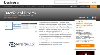 InterGuard Review 2019 | Employee Monitoring Software Reviews