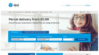 DPD Local Online: Parcel Delivery & Courier Services | Send a parcel