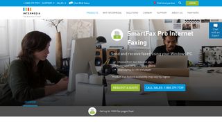 SmartFax Pro Internet Faxing | Fax-to-Email, Scan-to-Fax | Intermedia