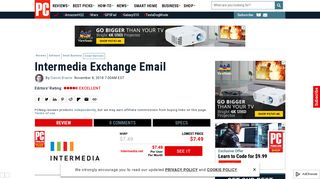 Intermedia Exchange Email Review & Rating | PCMag.com