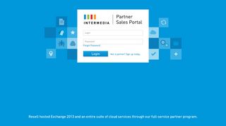 Intermedia Partner Sales Portal