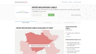 Inter Mountain Cable | Broadband Service Provider | BroadbandNow ...