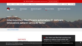 Intermountain Healthcare automates IT, delivers innovative patient ...