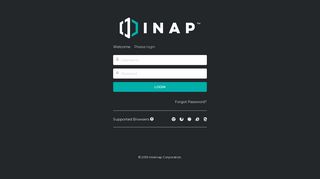 INAP Customer Portal | Login