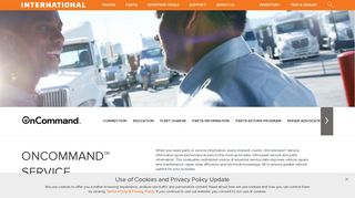 OnCommand™ Service Information | International® Trucks