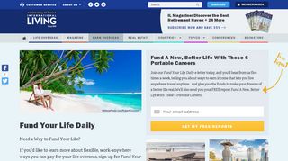 Fund Your Life Daily: Earn Money from Anywhere ... - International Living
