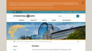 Careers - International Paper