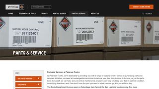 Truck Repair Services & Parts | International Trucks | Peterson Trucks