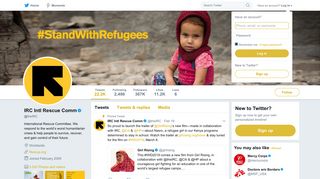 IRC Intl Rescue Comm (@theIRC) | Twitter