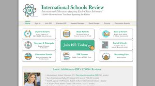 International Schools Review