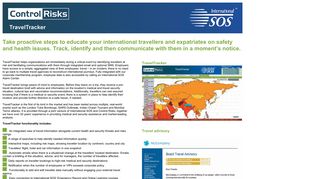 TravelTracker - International SOS