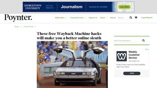These free Wayback Machine hacks will make you a better online ...