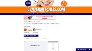 Internetcalls gets you the cheapest international calls of the internet