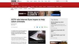 CCTV site Internet Eyes hopes to help catch criminals - BBC News
