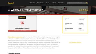 Welcome to Webmail.internetejobs.com - LOG IN