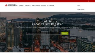 Internic.ca - Domain name registrar, website hosting, web security