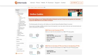 Internode :: Support :: Guides :: Internet Access :: NBN