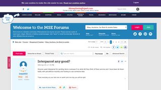 Interparcel any good? - Page 2 - MoneySavingExpert.com Forums