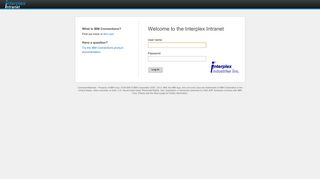 Log In to IBM Connections - Interplex