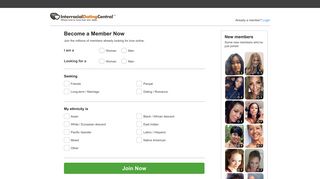 Join Free | InterracialDatingCentral