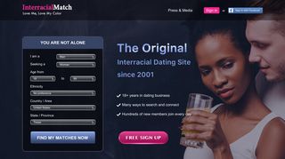 InterracialMatch | The Original Interracial Dating Site Since 2001