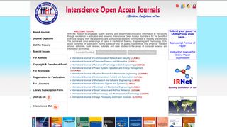 Interscience Open Access Journals