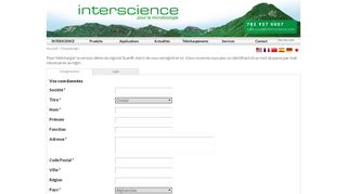 Download Scan ® demo software - interscience