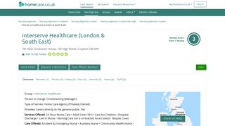 Interserve Healthcare (London & South East), 7th Floor, Grosvenor ...