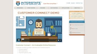 Customer Connect Online Portal Demo | Interstate Billing Service