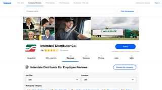 Working as a Truck Driver at Interstate Distributor Co.: Employee ...