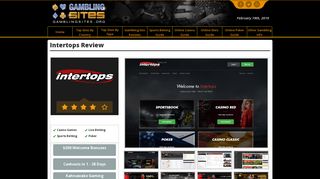 Intertops Review - Everything About Intertops in 2019 - Gambling Sites