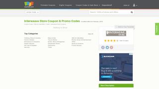 Interweave Store Coupon, Promo Codes February, 2019 - Coupons.com