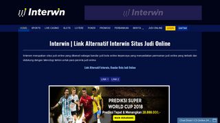 Interwin | Link Alternatif Interwin | Situs Interwin Indonesia