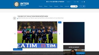 The best of the action from Inter's win | NEWS - Inter.it