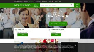 Portale Business di Servizi via Internet - Intesa Sanpaolo