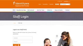 Staff Login - Identitywa - Registered NDIS Provider