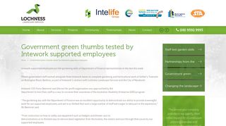Government Green Thumbs Tested by Intework Supported Employees ...
