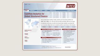Intex Solutions - Analytical Solutions for Global Structured Finance