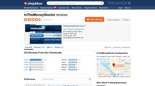 InTheMoneyStocks Reviews - 232 Reviews of Inthemoneystocks.com ...