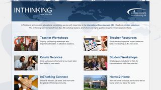 InThinking | Educational Consultancy Services