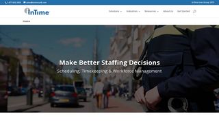 InTime | Best-in-Class Public Safety Scheduling Software