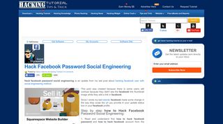 Hack Facebook Password Social Engineering | Ethical Hacking ...