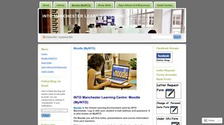 Moodle (MyINTO) | Into Manchester Learning Centre